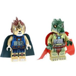 id's Amazon Exclusive 9009525 Legends of Chima Laval and Cragger 2-Pack Minifigure Alarm Clocks