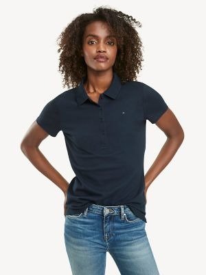 Regular Fit Essential Stretch Cotton Polo