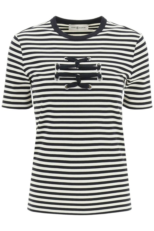 'double t' striped t-shirt