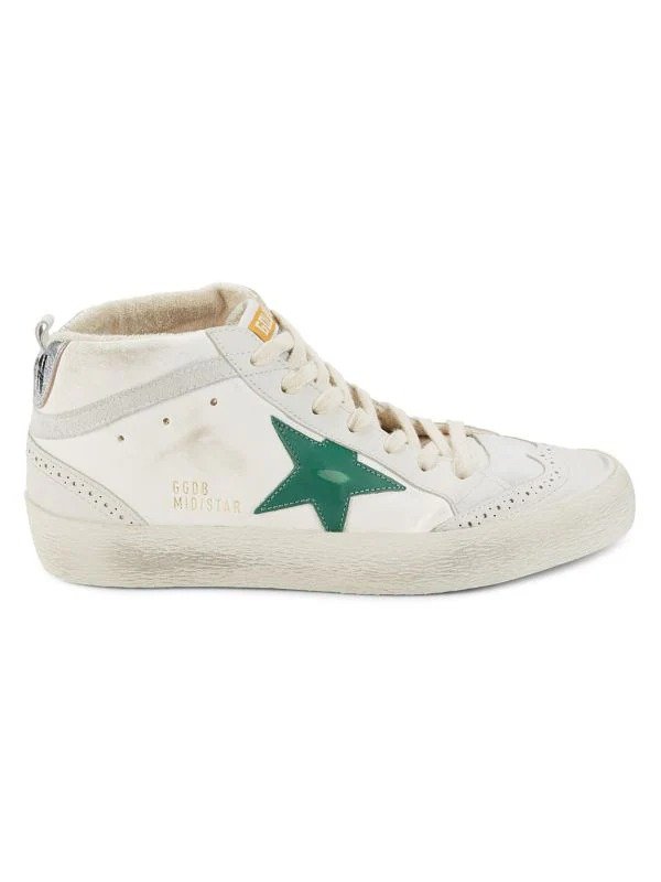 Mid Star Distressed Sneakers