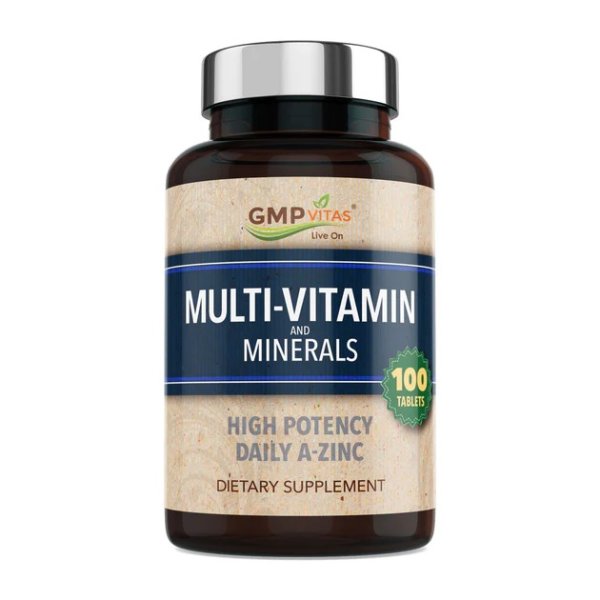 ® High Potency Daily A-Zinc MultiVitamin & Mineral 100 Tablets
