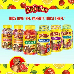 史低价：L'il Critters 儿童综合维生素软糖，美味又健康