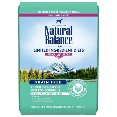 L.I.D. Limited Ingredient Diets Chicken & Sweet Potato Formula Small Breed Bites Dry Dog Food, 12 lbs. | Petco