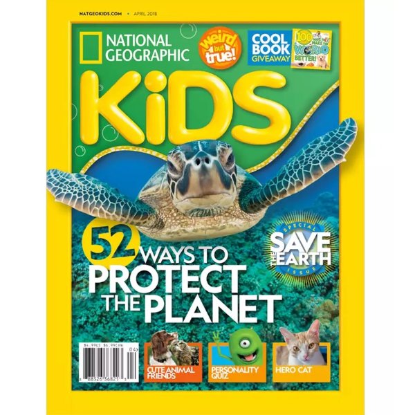 国家地理杂志儿童版年刊订阅优惠