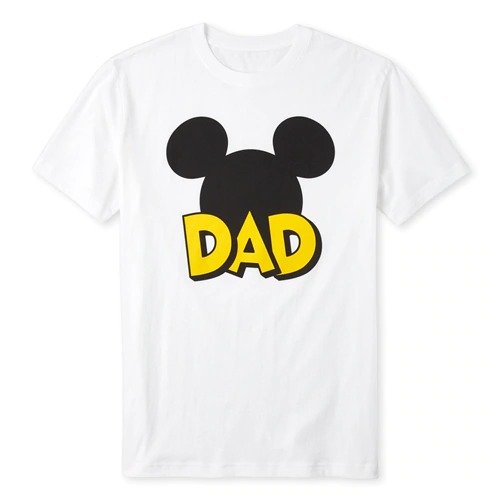 Mens Disney Dad And Me Mickey Mouse Matching Graphic Tee