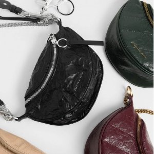 Dealmoon Exclusive: Charles & Keith Wrinkled Effect Crossbody Bag