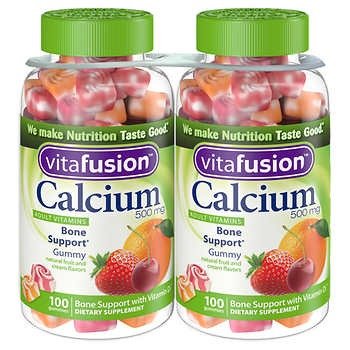 vitafusion Calcium 500 mg., 200 Gummies
