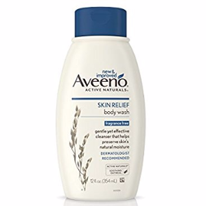 AVEENO Active Naturals Skin Relief Body Wash Fragrance Free 12 oz
