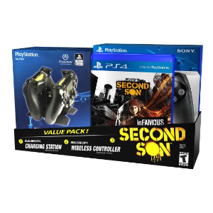 Sony DualShock 4 Wireless Controller for PS4 with Infamous Second Son