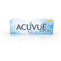 ACUVUE® OASYS MAX 强生透明日抛隐形眼镜 30片
