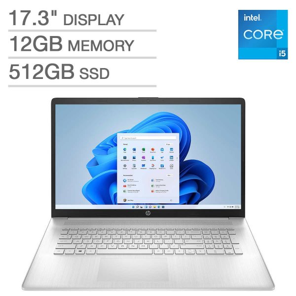 17.3" Laptop - 11th Intel Core i5 -1155G7 - 1080p - Windows 11