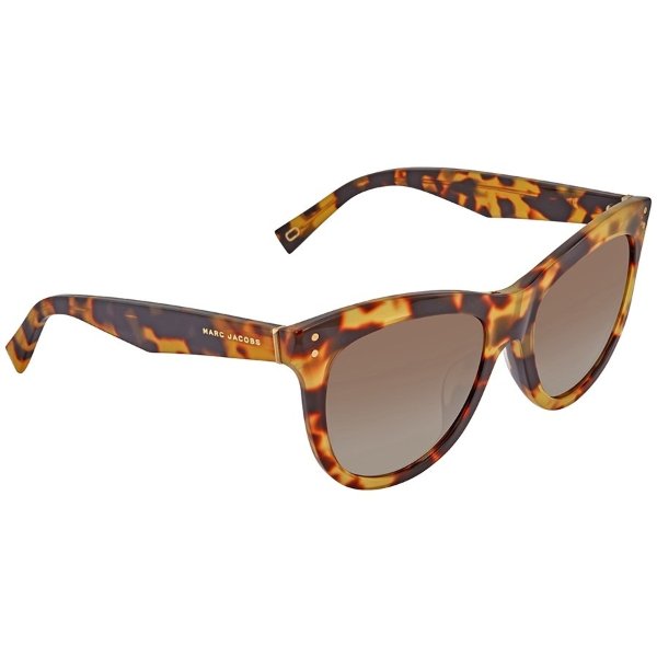 Brown Gradient Cat Eye Polarized Sunglasses MARC118S 000F LA 54