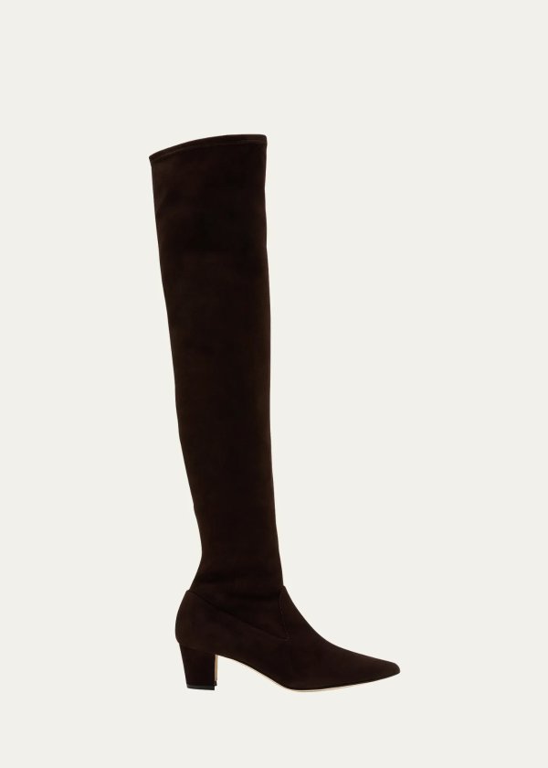 Lupasca Suede Over-The-Knee Boots