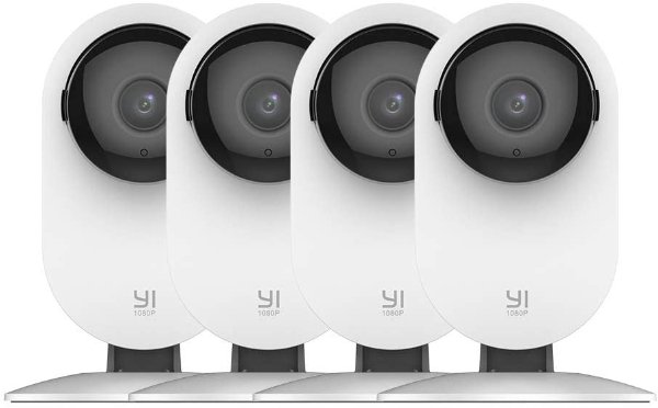 1080P 智能无线摄像头 带夜视功能 4个装