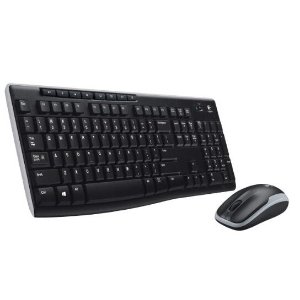 罗技 Logitech 无线鼠标和键盘套装 (MK270)
