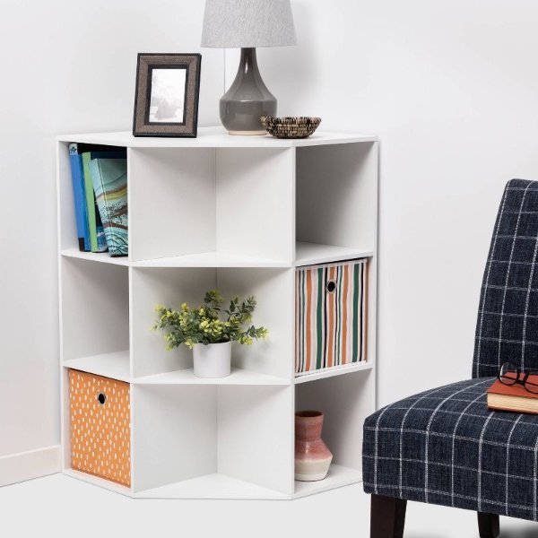 Corner Cube Bookshelf - Room Essentials™