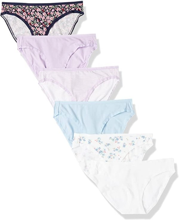 Amazon Essentials Women's Cotton Bikini Brief Underwear