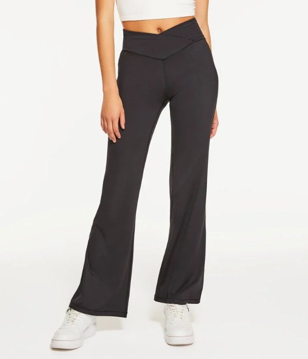 Flare Flex Crossover High-Rise Pants