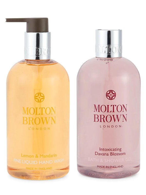 Intoxicating Davina Blossom Bath & Shower Gel & Lemon & Mandarin Fine Liquid Hand Wash 2-Piece Set