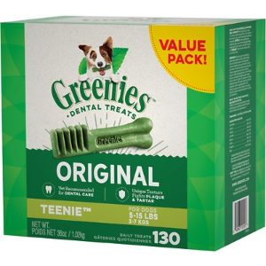 Greenies Teenie Dental Dog Treats @ Chewy
