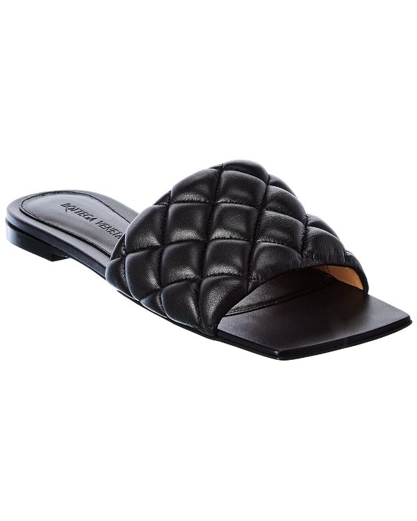 Padded Leather Sandal