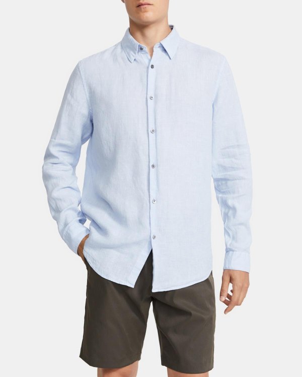 Standard-Fit Shirt In Linen
