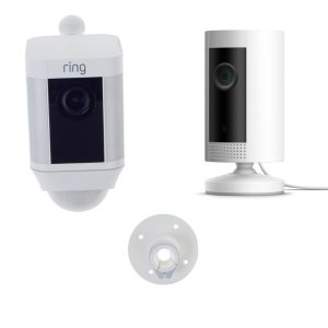 Ring Security Spotlight Camera and Indoor Camera with Ring Assist+