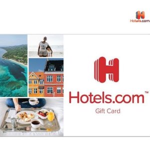 Hotels.com $100电子礼卡超值促销