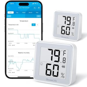 GoveeLife E-Ink Bluetooth Thermometer Hygrometer