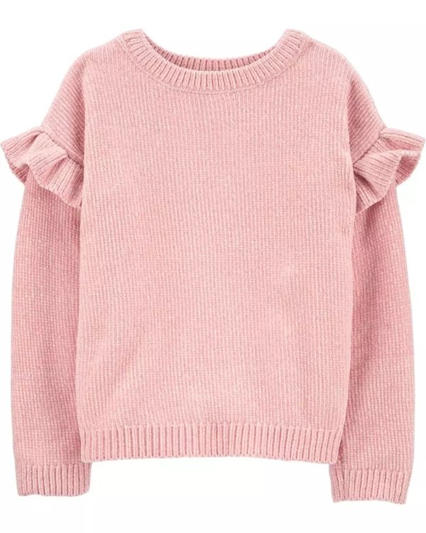 Sparkle Ruffle Sweater