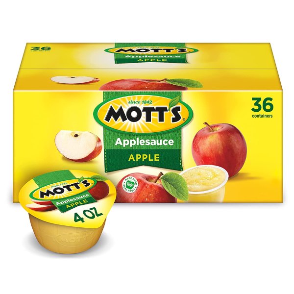 Applesauce, 4 Ounce Cup, 36 Count