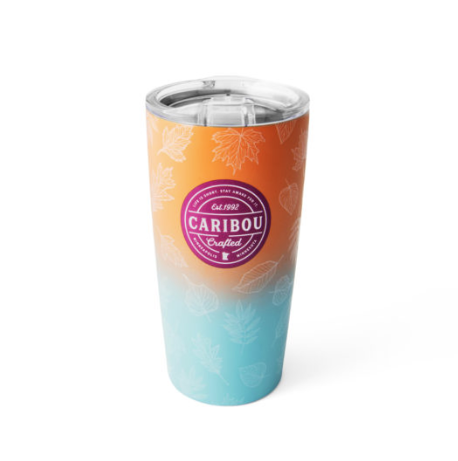 Fall promotional Tumbler- Orange and Teal