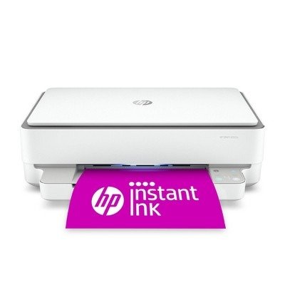 ENVY 6055e Wireless All-In-One Color Printer, Scanner, Copier with Instant Ink and+ (223N1A)