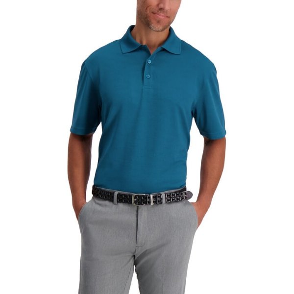 Texture Solid Polo