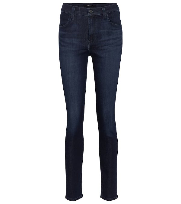 Maria high-rise skinny jeans