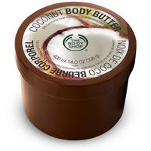 With JUMBO COCONUT BODY BUTTER Purchase @ The Body Shop