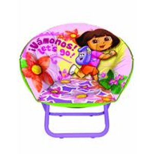 Dora the Explorer Mini Saucer Chair, 10th Anniversary Edition