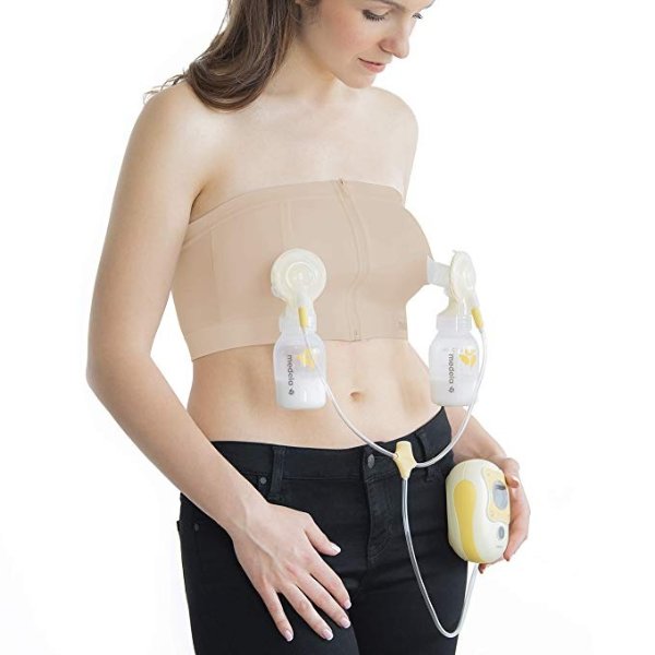 Easy Expression Bustier Hands Free Breastmilk Pumping Bra