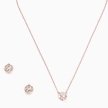 lady marmalade studs and mini pendant bundle in rose gold