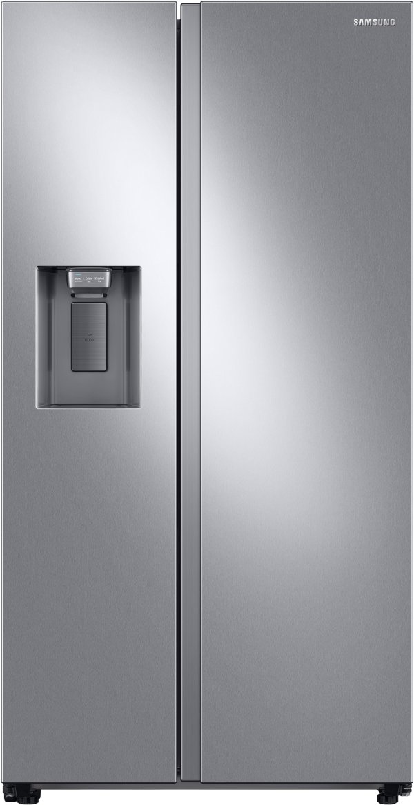 Samsung RS27T5200SR 36 Inch Side by Side Refrigerator with 27.4 Cu. Ft. Capacity, External Filtered Water/Ice Dispenser, All Around Cooling, Adjustable Shelves, Gallon Door Bins, Sabbath Mode, ADA Compliant, and Star-K Certified: Stainless Steel