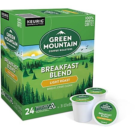 Green Mountain Breakfast Blend Carton Of 24 - Office Depot