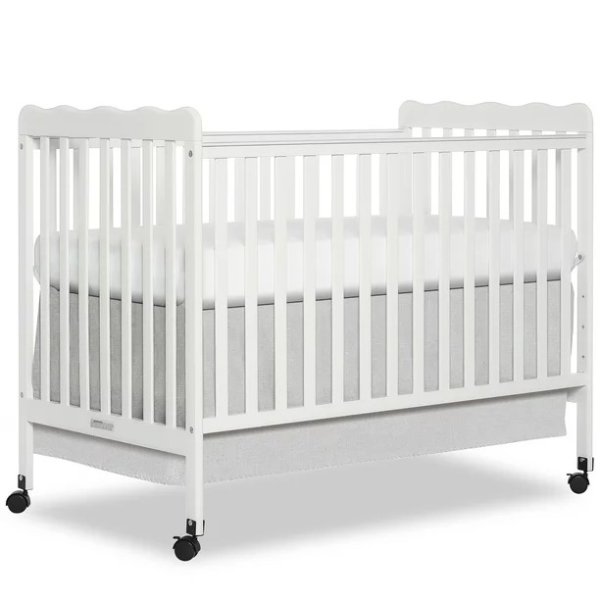 Carson Classic 3-in-1 Convertible Crib, White