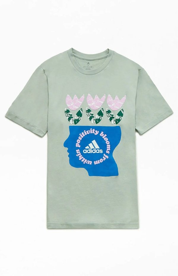 Positivity Blooms T-Shirt | PacSun