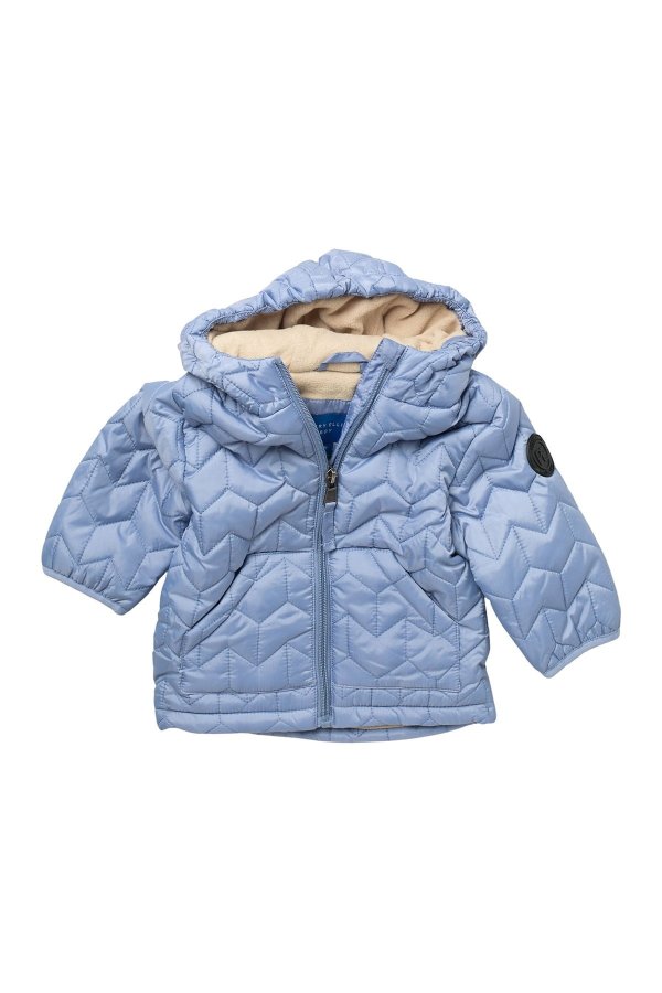 Zig Zag Quilted Jacket(Baby Boys)