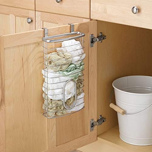 Metal Over Cabinet Kitchen Storage Organizer Holder or Basket