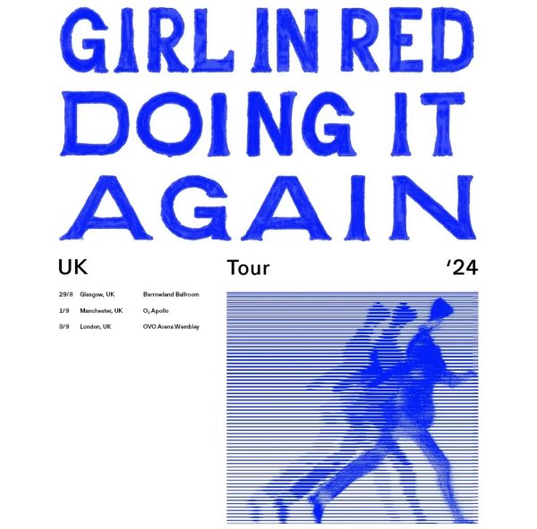 Girl in Red 英国演唱会 格拉斯哥