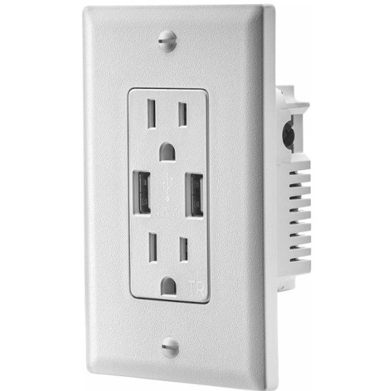 3.6A USB Charger Wall Outlet