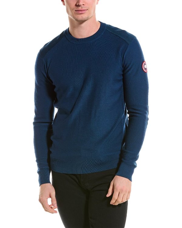 Dartmouth Wool Crewneck Sweater / Gilt