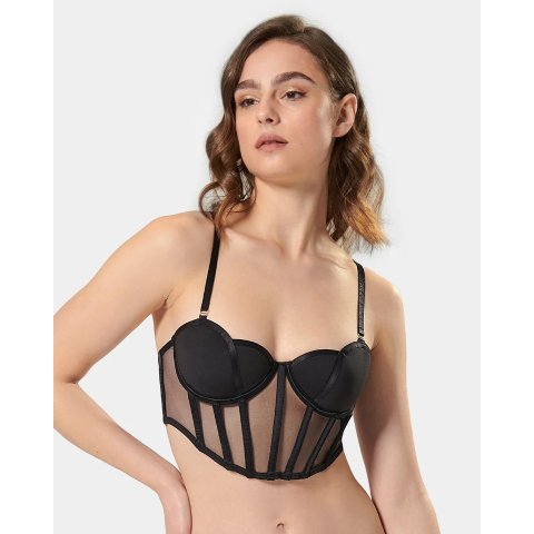 Rowan Bustier Black