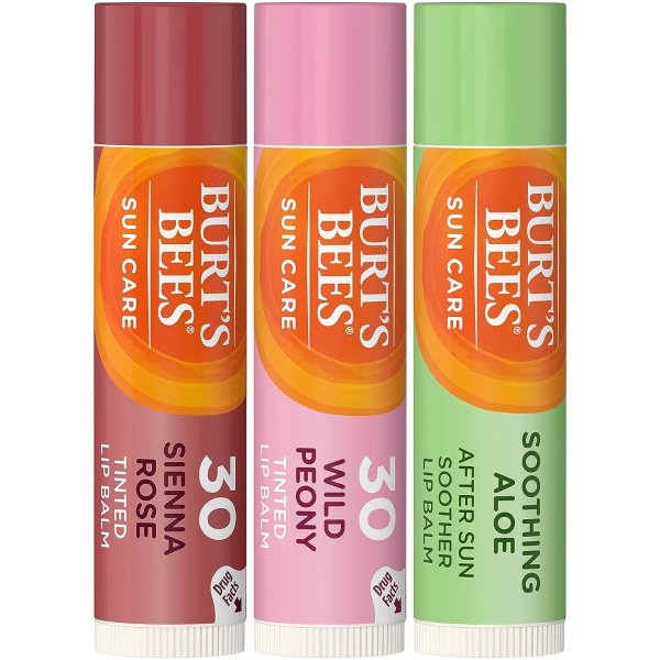 Sun Care Lip Balm 3-Pack